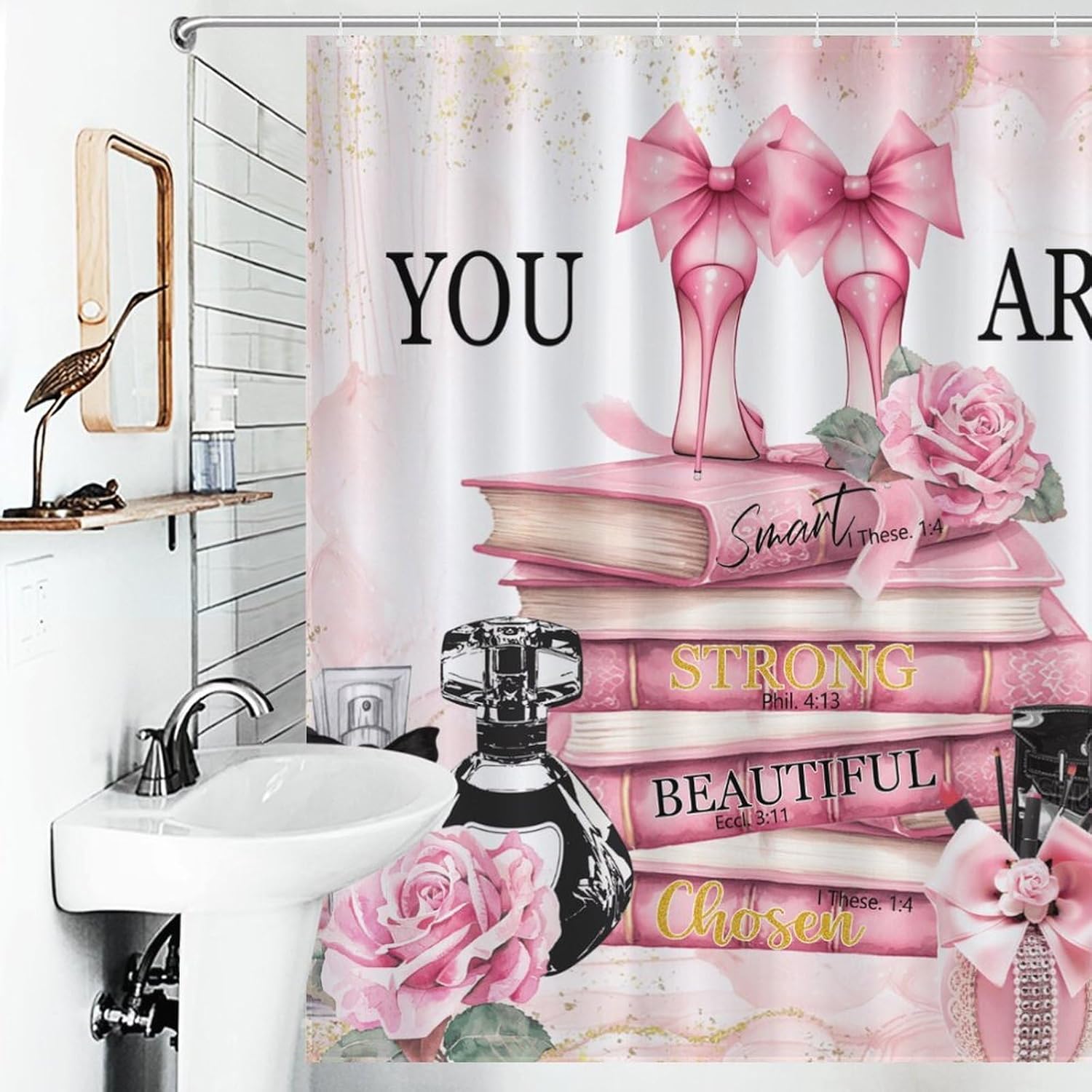 Fashion Woman Shower Curtain f - Women'S Fashion Magazine recensione e prezzo
