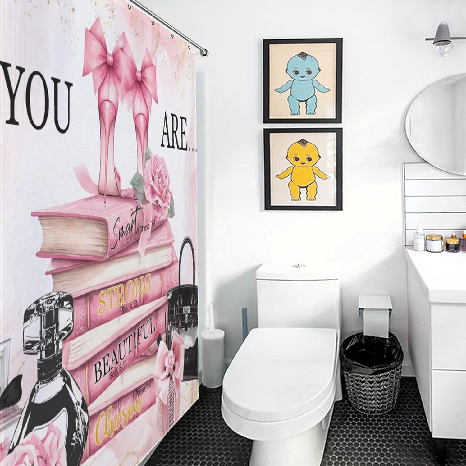 Fashion Woman Shower Curtain f - Women'S Fashion Magazine recensione e prezzo