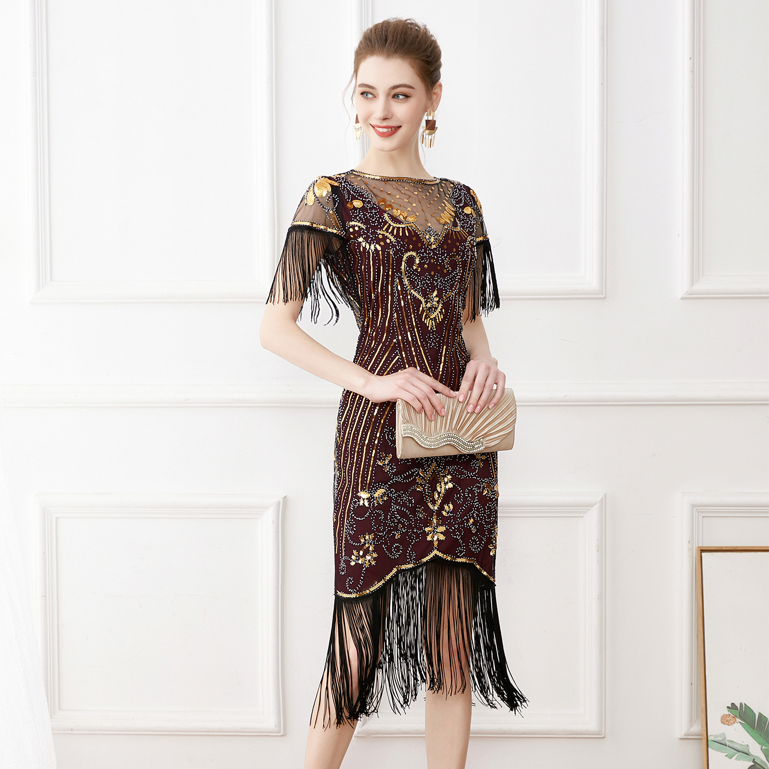 1920s Cosplay Costume Flapper  - Women'S Fashion Of The 1920S recensione e prezzo
