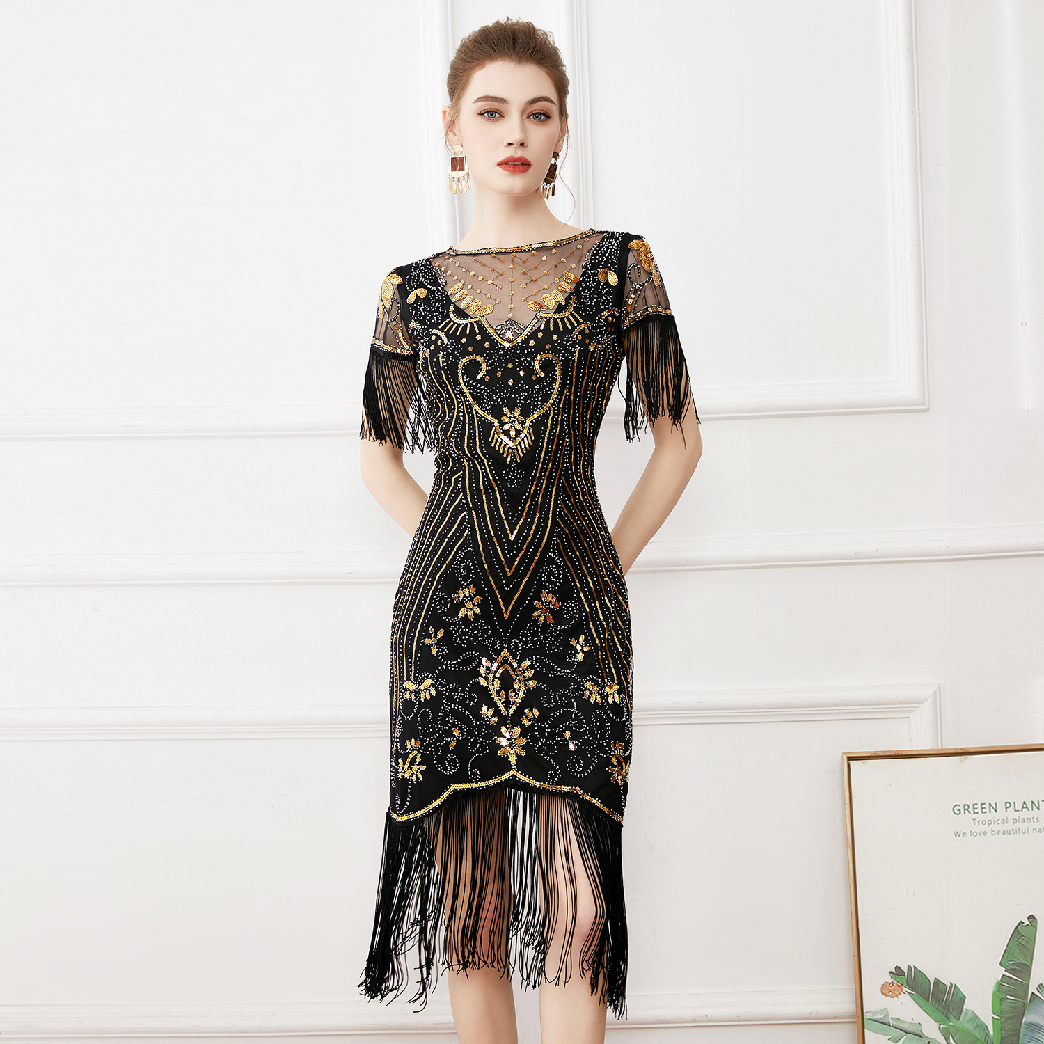 1920s Cosplay Costume Flapper  - Women'S Fashion Of The 1920S recensione e prezzo