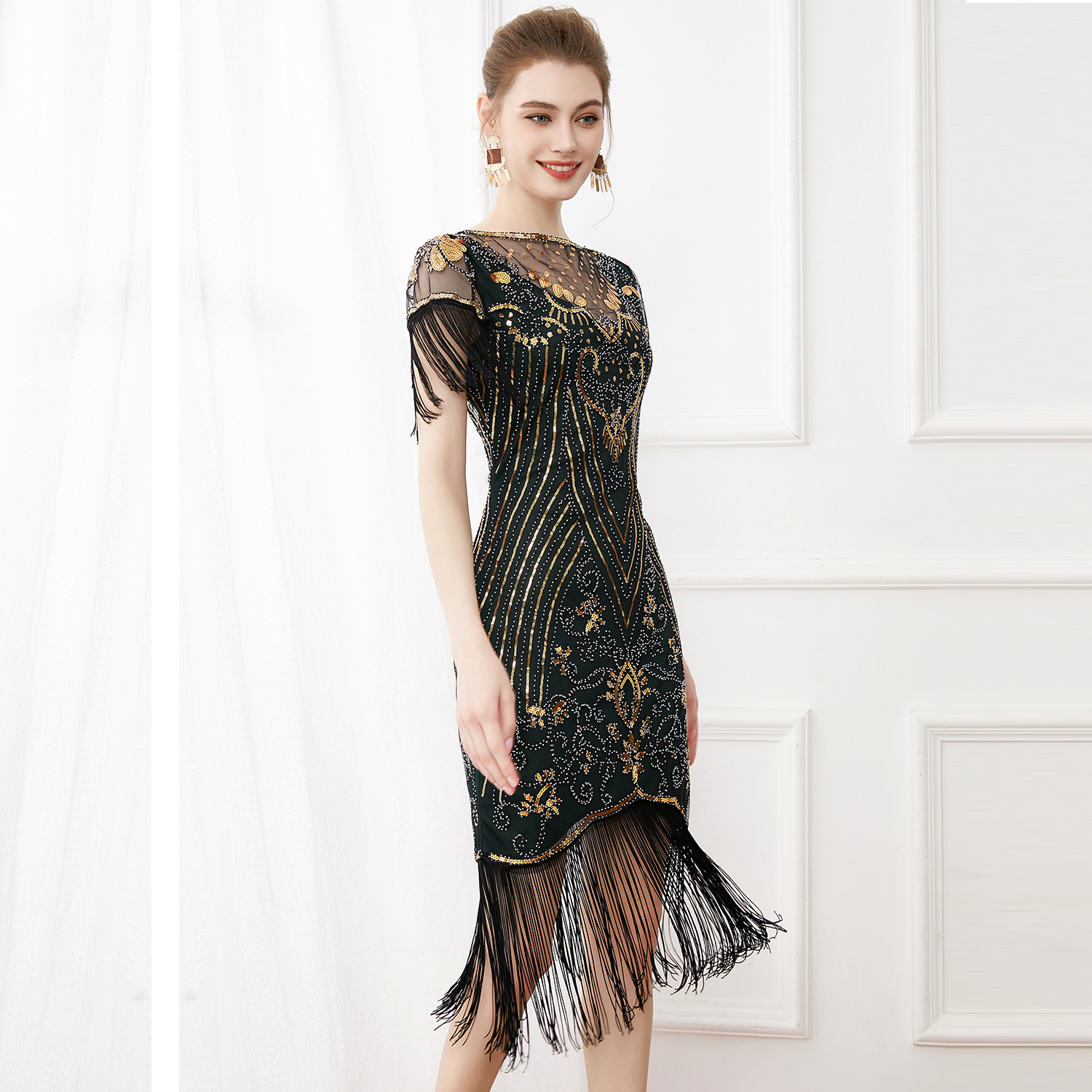 1920s Cosplay Costume Flapper  - Women'S Fashion Of The 1920S recensione e prezzo