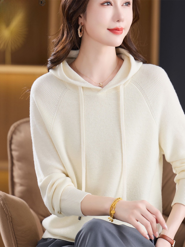 Loose Knitted 100 Pure Woolen  - Women Fashion Over 60 recensione e prezzo