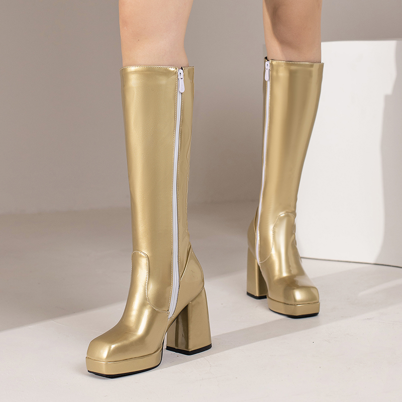 Green Winter Women Platform Kn - Women Fashion Show recensione e prezzo