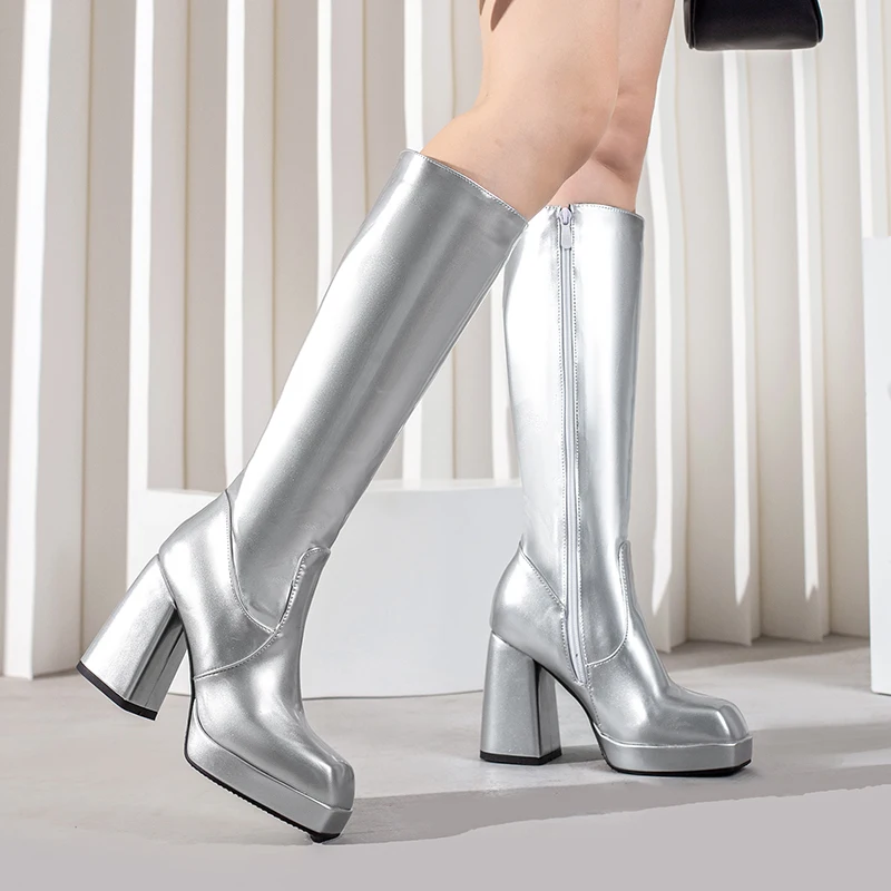 Green Winter Women Platform Kn - Women Fashion Show recensione e prezzo