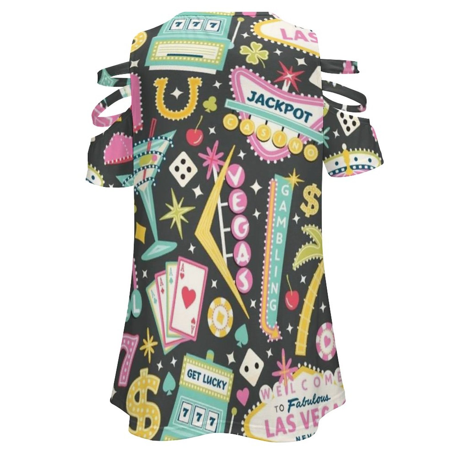Viva Las Vegas Women's T-Shirt - Women Fashion Vector recensione e prezzo