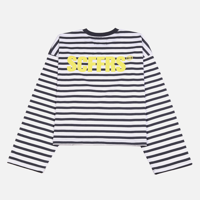 SCFFRS Striped Sweatshirt Tops - Women Fashion Images recensione e prezzo