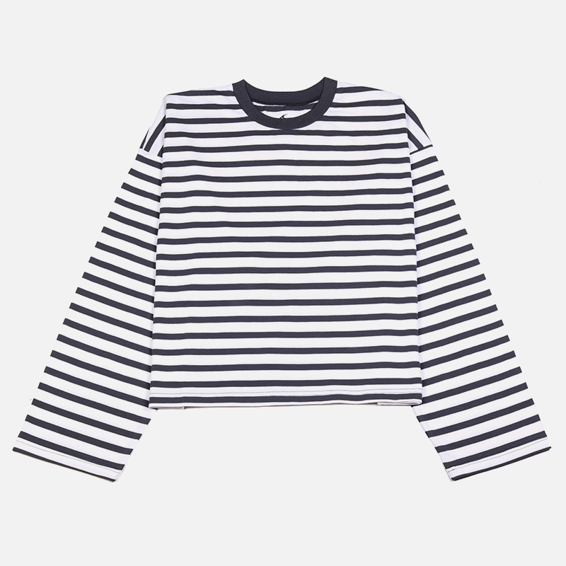 SCFFRS Striped Sweatshirt Tops - Women Fashion Images recensione e prezzo