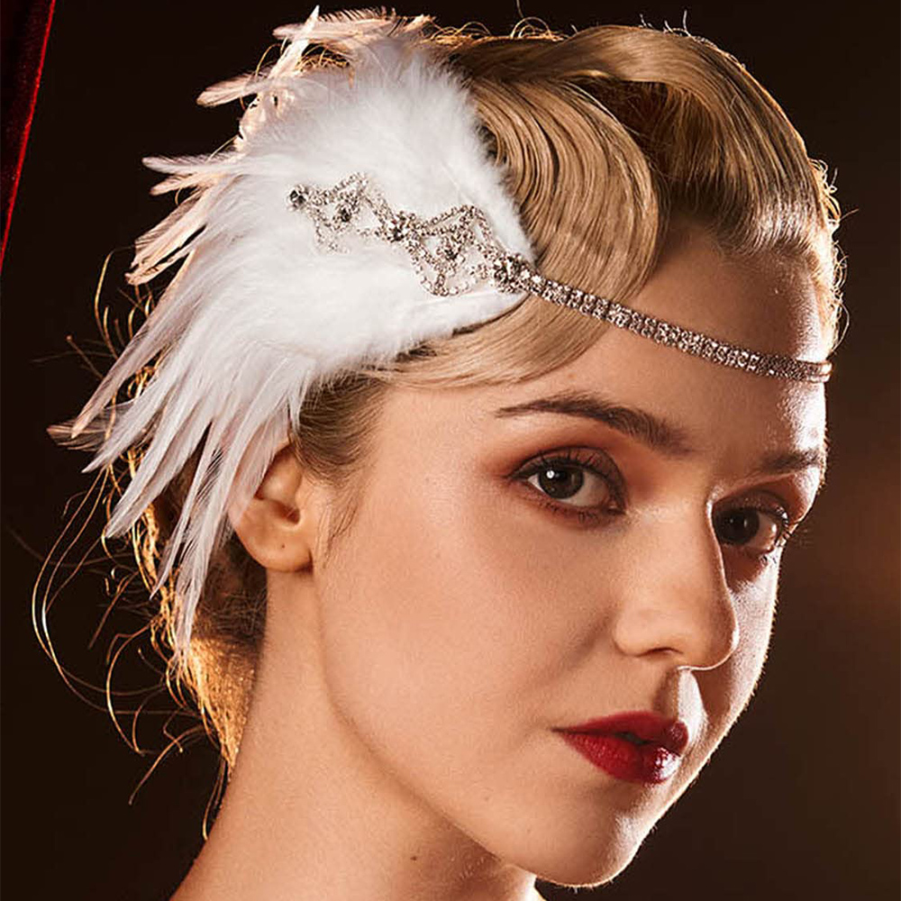 Stonefans Green Flapper Headba - Women'S Fashion Of The 1920S recensione e prezzo