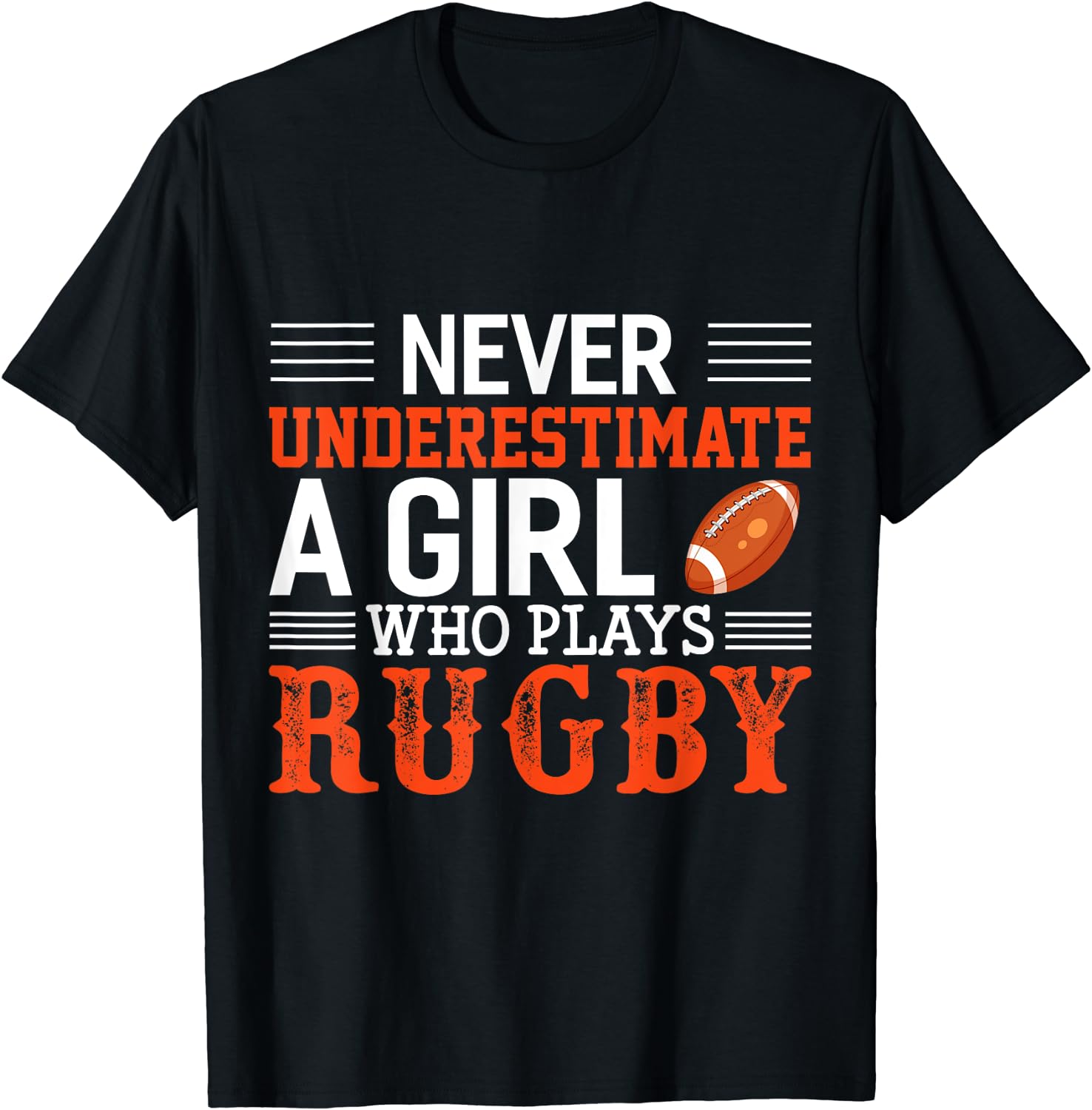 Funny Rugby Never Underestimat - Women'S Fashion Rugby Top recensione e prezzo