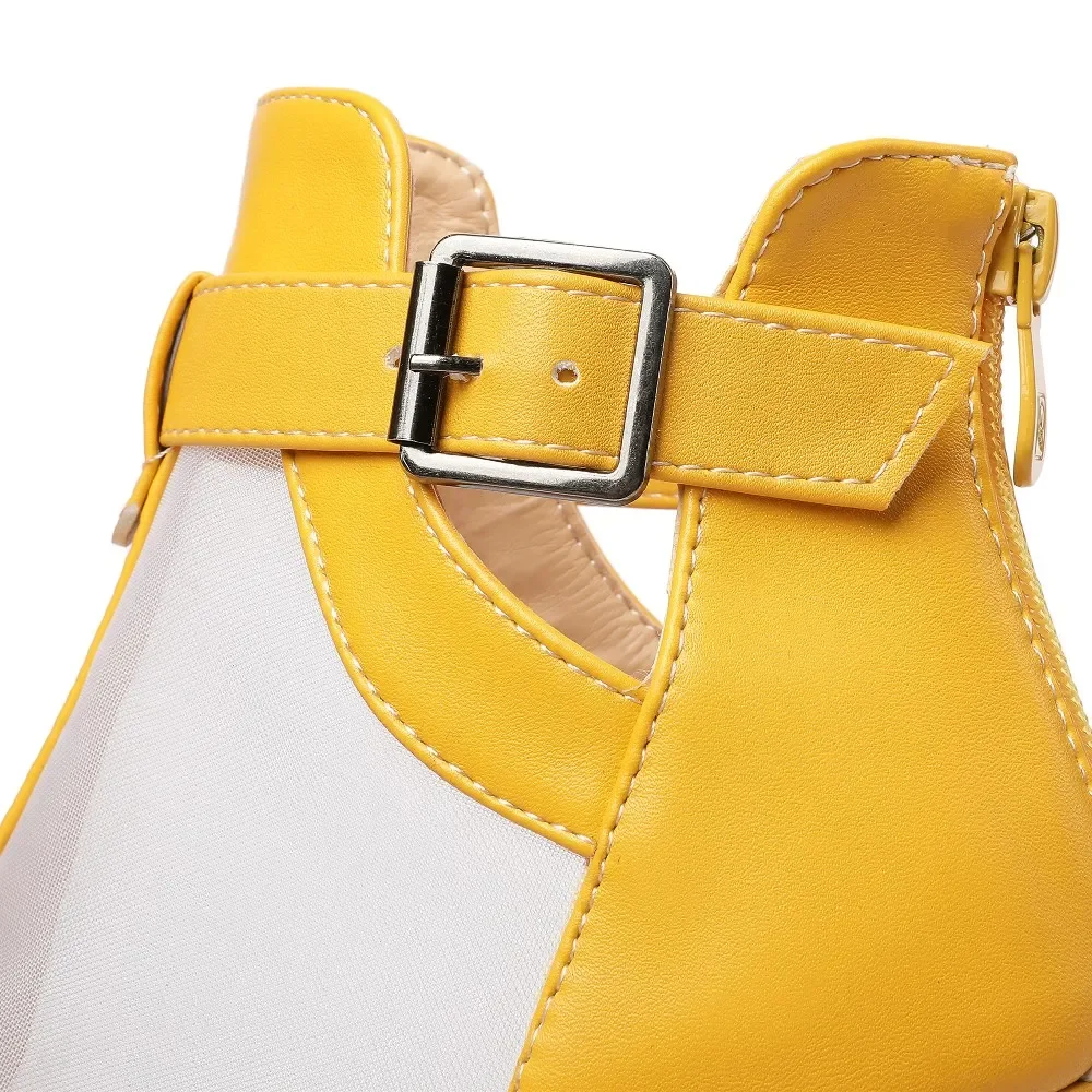 Yellow Platform Sandals Women  - Women'S Fashion Boots recensione e prezzo