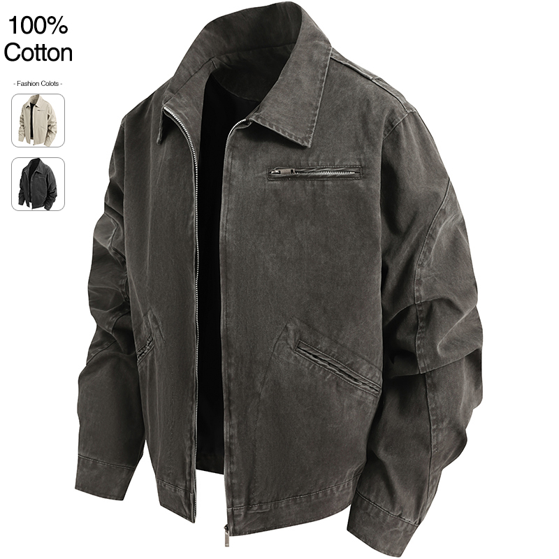 Oversize Loose Men's Denim Jac - Women'S Fashion Essentials recensione e prezzo