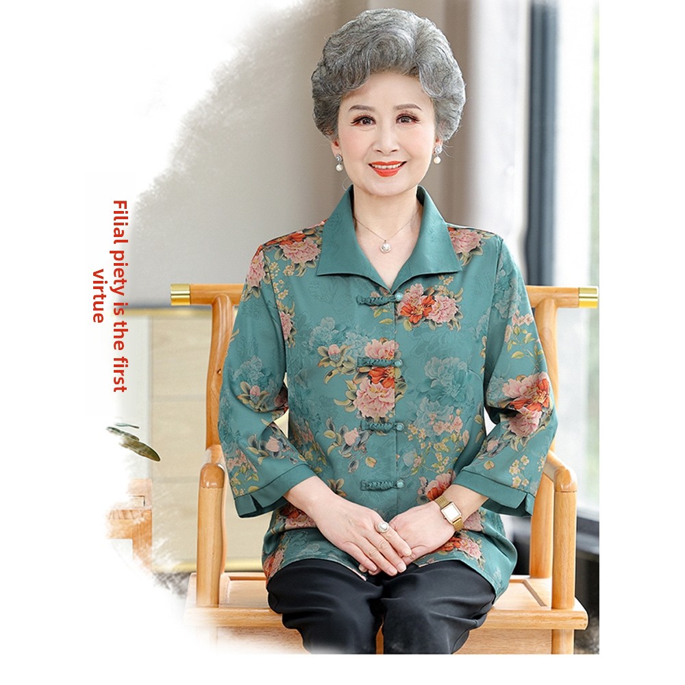 Elegant Seven-Quarter Sleeve S - Women Fashion Over 60 recensione e prezzo